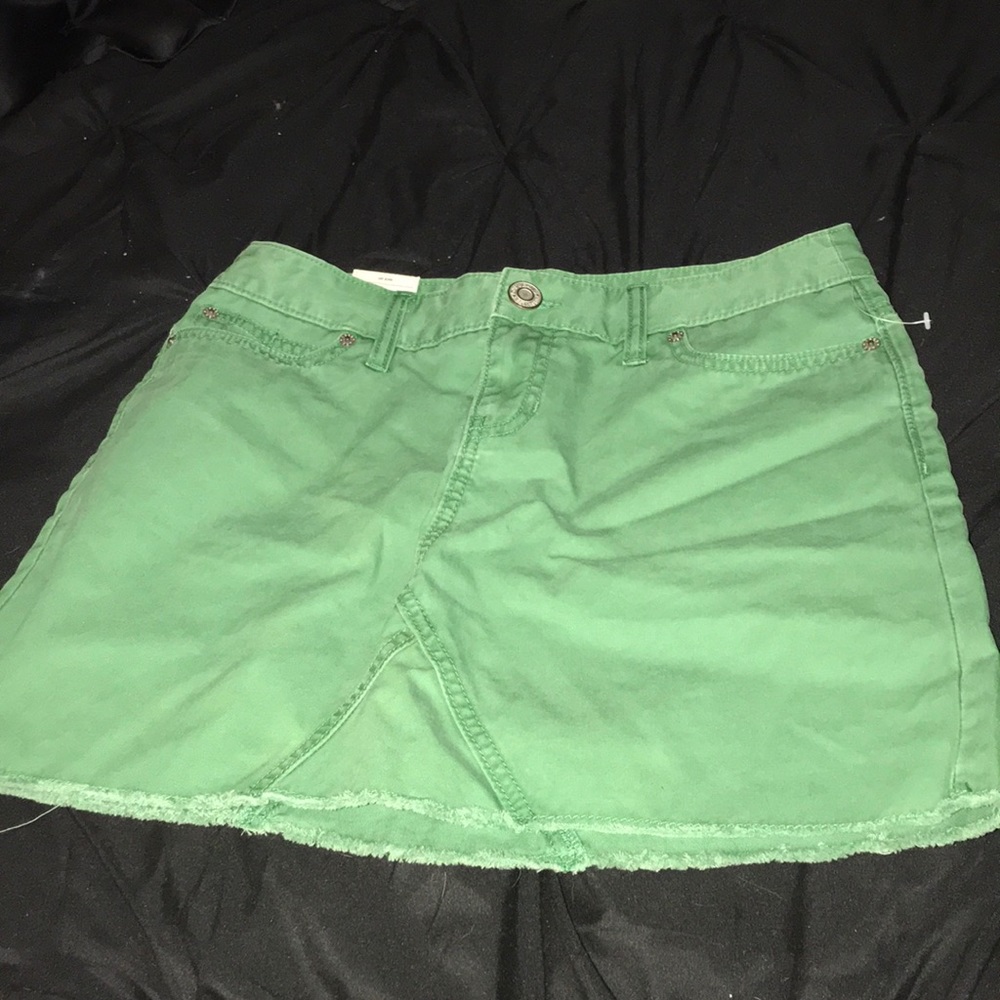 gap jean skirt